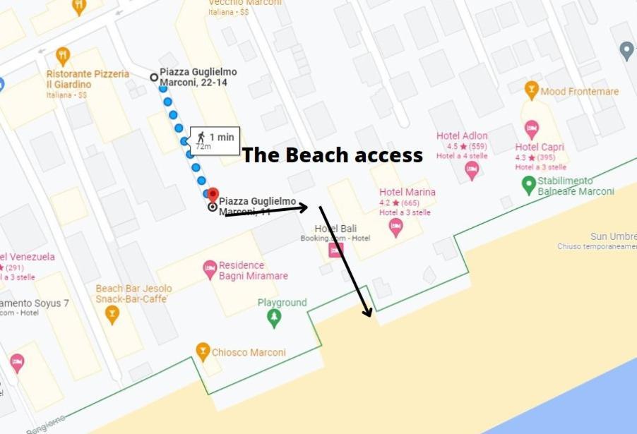 Movida Loft A Piazza Marconi Jesolo Lido - Spiaggia A 1 Minuto!!! 利多迪迪耶索洛 外观 照片